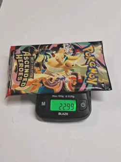 22.99g VERY HEAVY Pokemon TCG Ascended Heroes Booster Pack Factory Sealed USA - Image 1
