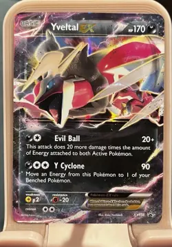 Yveltal EX (Shiny) XY150 Holo XY Promo Pokemon Card - Image 1