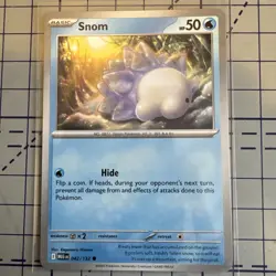 Snom Pokemon TCG Mega Evolution Common Card 042 - Image 1