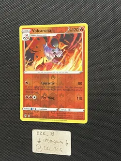 Pokemon Darkness Ablaze - Volcarona - 030/189 - Reverse Holo - M/NM - Image 4