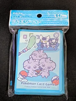 Pokemon Center Japan Espurr Deck Sleeves Blue 64ct Sealed - Image 1