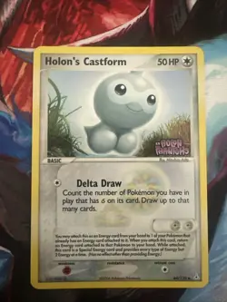 Pokemon TCG EX Holon Phantoms HOLON'S CASTFORM 44/110 Reverse Holo Stamped NM - Image 1
