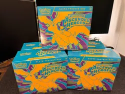 Pokemon TCG Ascended Heroes ETB Elite Trainer Box Factory Sealed Brand New - Image 1