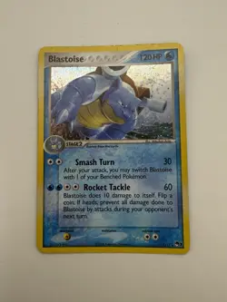 Pokemon Blastoise Pop Series 3 Rare Holo 2006 1/17 Promo Nintendo - Image 2