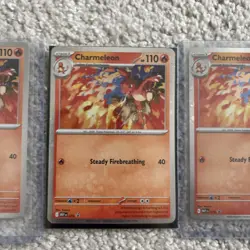 X2 Pokemon Charmeleon English 2026 TCG Chaos rising promo NM/M - Image 3