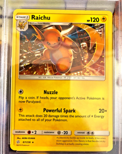 Raichu Regular Rare #67 - PSA MINT 9 - 2019 SM Cosmic Eclipse - Pokemon TCG - Image 2