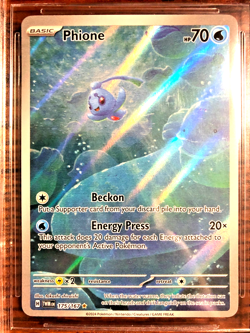 Phione Illustration Rare #175|BGS NM-MT 8|2024 Twilight Masquerade|Pokemon TCG - Image 2