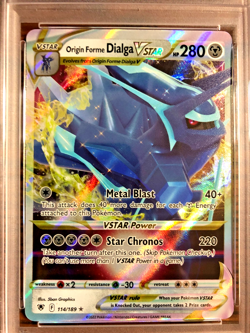 Origin Forme Dialga VSTAR Ultra Rare #114|PSA MINT 9|Astral Radiance|Pokemon TCG - Image 2