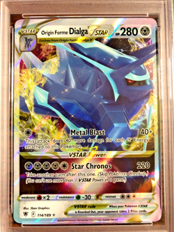 Origin Forme Dialga VSTAR Ultra Rare #114|PSA MINT 9|Astral Radiance|Pokemon TCG - Image 5