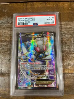 POKEMON 2016 Steam Siege XY Full Art MAGEARNA EX #110 PSA 10 Gem Mint RARE - Image 1