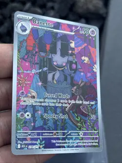 Pokemon Banette 234/217 Ascended Heroes Illustration Rare Full Art NM - Image 2