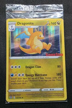 ***Sealed Promo*** Pokemon Tcg Dragonite 131/195 Gamestop Exclusive Stamped - Image 1