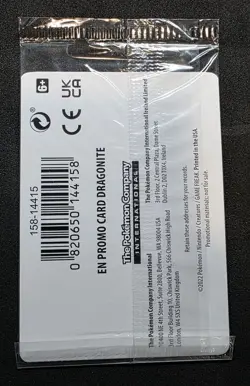 ***Sealed Promo*** Pokemon Tcg Dragonite 131/195 Gamestop Exclusive Stamped - Image 2
