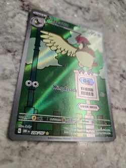 Pidgeotto 208/197 SV03: Obsidian Flames Holo Pokemon LP - Image 2