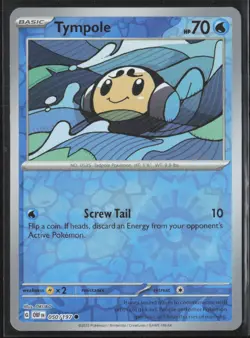 Tympole 050/197 Common Obsidian Flames Pokemon Reverse Holo Near Mint - Image 1