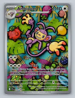 Pokemon ME02: Phantasmal Flames #107/094 Ambipom - Image 1