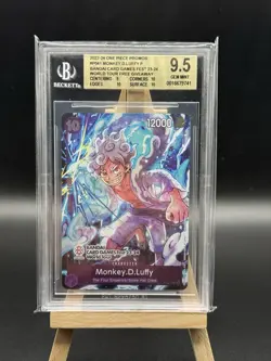 Monkey D. Luffy P-041 - Bandai Card Game Fest - One Piece English BGS 9.5 - Image 1