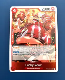 Lucky.Roux PRB02-003 R The Best 2 - ONE PIECE TCG ENGLISH NM Lucky Roux - Image 1