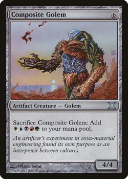 MTG Composite Golem ** Tenth Edition ** English - Image 1