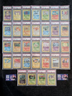 COMPLETE PSA 9 Pokemon Expedition Holo Set 32 Cards - Image 1