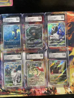 x6 Pokemon Graded Card Lot CGC 10 Gem Mint Japanese Slabs - Image 1