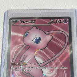 Pokemon Mew EX TCG Card 193/165 SV Scarlet & Violet 151 English Edition - Image 2