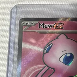 Pokemon Mew EX TCG Card 193/165 SV Scarlet & Violet 151 English Edition - Image 4