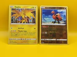 ⚡Zapdos 020/130 Base Set 2 Holo M, Team Rocket Zapdos Other Cards - Image 3