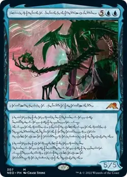 Jin-Gitaxias, Progress Tyrant (Phyrexian) - Near Mint MTG Kamigawa: Neon Dynasty - Image 1