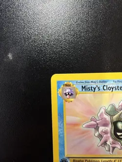 Pokemon Card - Misty's Cloyster Gym Heroes 29/132 Rare 1st Edition LP - Image 3