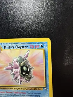 Pokemon Card - Misty's Cloyster Gym Heroes 29/132 Rare 1st Edition LP - Image 4