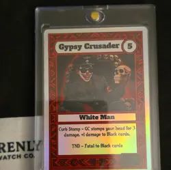 Gypsy Crusader Foil Single Card - White Man - Cost 5 - English - Set - Image 1