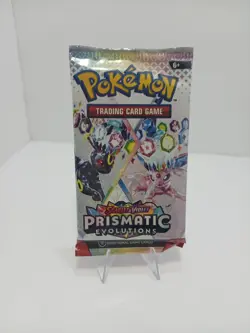 Pokemon Prismatic Evolutions Booster Pack - 10 Cards/Pack - Random Art - SEALED - Image 1
