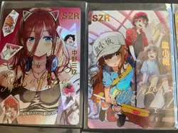 Goddess Story SZR Lot 16 Cards! - Custom - Anime Foil - Nakano Demon Mai ZR - Image 3