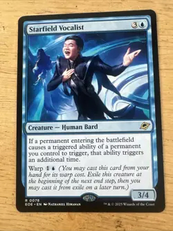 x1 Starfield Vocalist EOE Edge of Eternities MTG 78 M/NM 1x - Image 1