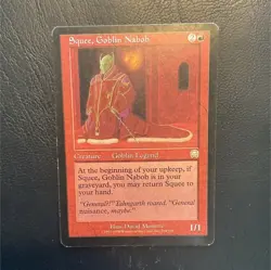 Wizards of the Coast Squee, Goblin Nabob Mercadian Masques #214 - Image 1