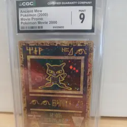 2000 POKEMON MOVIE PROMO - POKEMON MOVIE 2000 ANCIENT MEW CGC 9 - Image 2