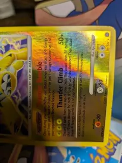 Pokemon TCG Raikou 16/132 Secret Wonders Reverse Holo Vintage 2007 - Image 5