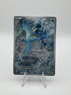 Pokemon Journey Together Articuno 161/159 Illustration Rare - Damaged - Image 1