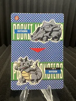 Rattata #593 - Vintage Pocket Monsters Vending Holo Prism 1999 - Pokemon - Image 2
