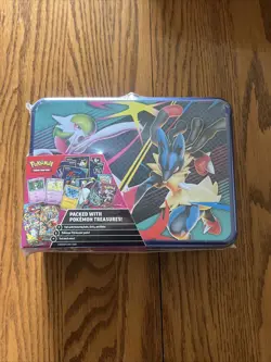 2025 FALL Mega Gardevoir & Mega Lucario Collector's Chest Tin Set - Image 1