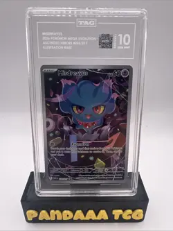 2026 Pokemon - Misdreavus 233/217 Ascended Heroes Illustration Rare - TAG 10 - Image 1