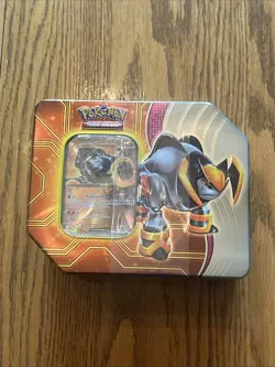 Pokemon TCG Paradox Destinies Tin Iron Boulder ex - Image 1