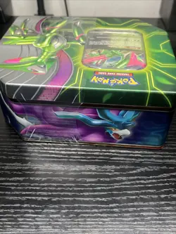 Pokemon TCG Paradox Clash Iron Leaves EX Sealed Tin - Image 5