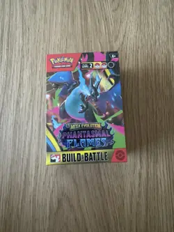 Pokemon Mega Evolution Phantasmal Flames Build and Battle Box - Brand New Sealed - Image 1