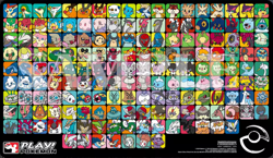 Pokemon Professor Playmat Gen UNOVA GEN 5 TCG CUSTOM Program - Image 1