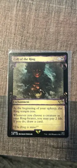 Call of the Ring 0530 showcase scrolls LORD OF THE RINGS MTG NEW UNPLAYED - Image 1