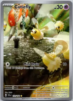 Cutiefly 172/162 Illustration Rare Temporal Forces NM - Image 1