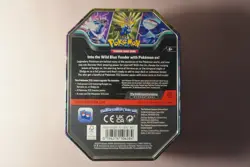 Pokemon TCG Azure Legends Tin Kyogre ex 2025 Metal Box Promo Foil Booster - Image 2