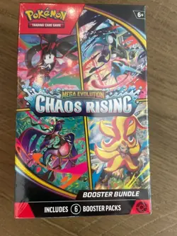 Pokemon Mega Evolution Chaos Rising Booster Bundle NEW SEALED - Image 1